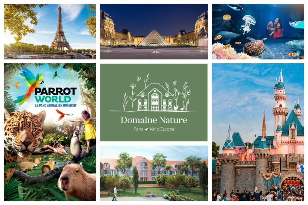 Domaine Nature - Paris/Val D'Europe بوسي سان جورْج المظهر الخارجي الصورة